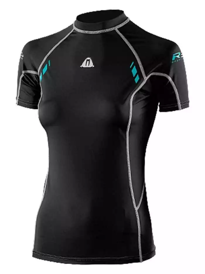 Waterproof R30 Rash Vest Short Sleeved Women's